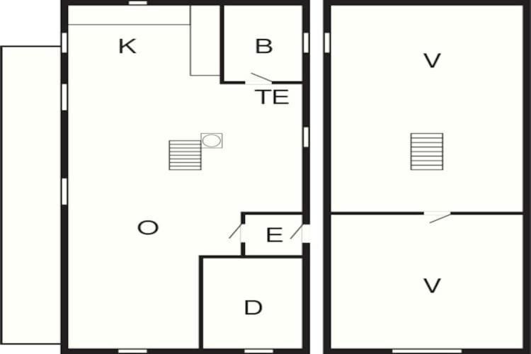 4 Person Holiday Home In สเกเกน ภายนอก รูปภาพ
